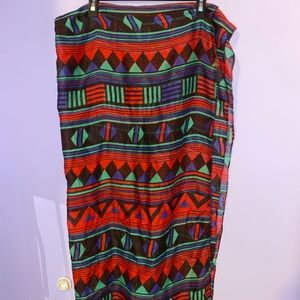 Aztec Print Scarf